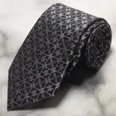 ダーバン DURBAN 美品 未使用品 微光沢 ネクタイ パターン柄