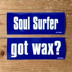 GOT STICKERS ステッカー サーフィン surfer wax 2
