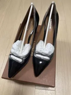 COACH ブラック パンプス
