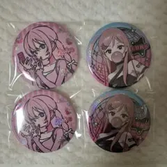 初音ミク ピアプロ ミクカル 39Culture 巡音ルカ メタリック缶バッジ 39Culture 2023 EXTRA PARTY＆COSPLAY トレーディング 大き目