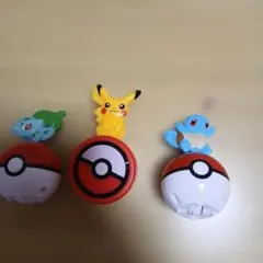 포켓몬 フィギュア 3点セット モンスターボール