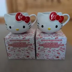 ハローキティ　マグカップ　 2個セット　3/27〜3/31まで発送お休みです