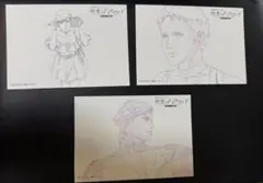 閃光のハサウェイ 入場特典　ミニ複製原画3枚のみ