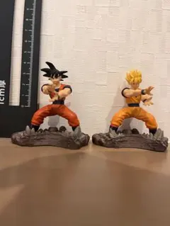 ドラゴンボール 孫悟空　スーパーサイヤ人孫悟空　セットフィギュア　かめはめは