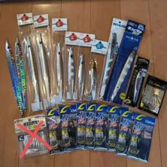 全て新品！！ ウロコジグ、TGベイト等フックセットのサムネイル
