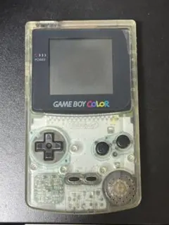 【動作確認済み】GAME BOY COLOR ゲームボーイ クリア 本体