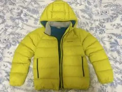 mont-bell ダウンコート ネージュ150cm イエロー　ダウンフェザー