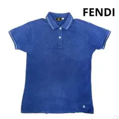 美品 FENDI フェンディ ロゴ Tシャツ 半袖 サイズ42　ポロシャツ 半袖 楽天市場】FENDI フェンディ ポロシャツ メンズ 半袖 Vネック ライン