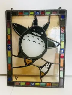 【完売品】ジブリ美術館限定 ステンドグラス トトロコマ 完売品】ジブリ美術館限定 ステンドグラス トトロコマ - メルカリ