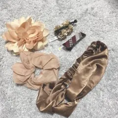 【土日値下げSALE‼️】ヘアアクセサリー5点セット