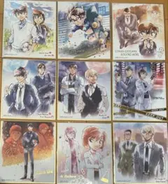 名探偵コナン　色紙　9枚セット