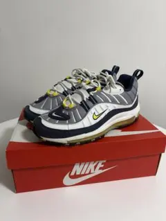 エアマックス98 OG イエロー27cm／シューキーパー付き　ナイキ