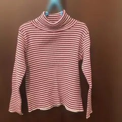 BeBe タートルニット　ボーダー　120㎝