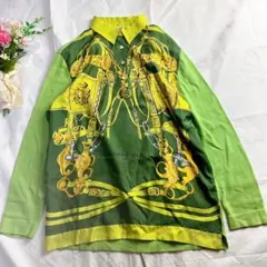 美品・希少✨エルメス BRIDES de GALA ニットブラウス シルク Mのサムネイル