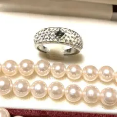 ヴィンテージ　キラキラリング　指輪