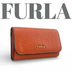 ✨美品✨ FURLA フルラ 4連 キーケース レザー 箱　保管袋のサムネイル