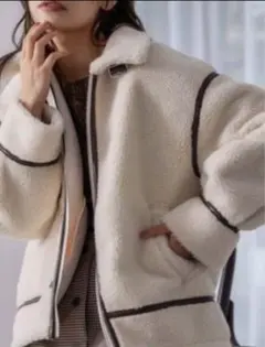 ボアジャケット ムートンコート