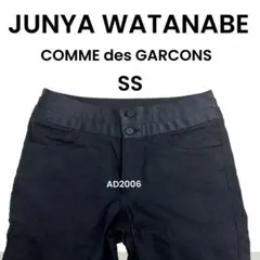 【JUNYA WATANABE】パンツ 黒 COMME des GARCONS