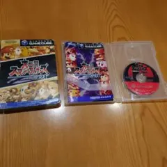 任天堂ゲームキューブ『大乱闘スマッシュブラザーズDX』取扱説明書、 箱付き