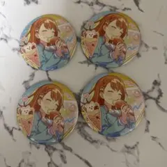 プロセカ バースデー 缶バッジ 花里みのり 4点