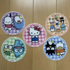 【非売品】サンリオ　キティちゃんキャラクターコースター 5枚セット