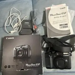 動作良品　Canon PowerShot G12 オールドコンデジ フルセット Canon PowerShot G12 | ePHOTOzine