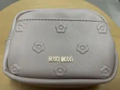 MARY QUANT エンボスデイジー　ミニポーチ
