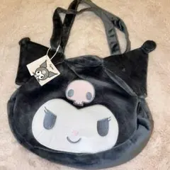 海外限定 サンリオ正規品 クロミ フェイス型トートバッグ