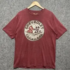 【NEWPORT BLUE】シボレー コルベット プリント Tシャツ Mサイズ