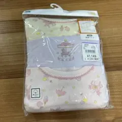新品 西松屋 長袖シャツ 肌着 3枚組 100cm