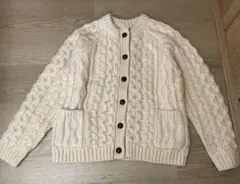 ケーブルカーディガン