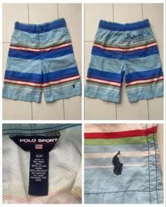 90s POLO SPORT ポロスポーツ ラルフローレン 水着　海パン 100