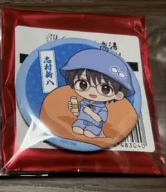 銀魂 志村新八 極楽湯 RAKU SPA 缶バッジ