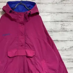 Columbia 刺繍 ピンクジャケット ハーフ BIG コロンビア Pink