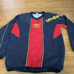umbro ウィンドブレーカー ネイビー/レッド　上下セット