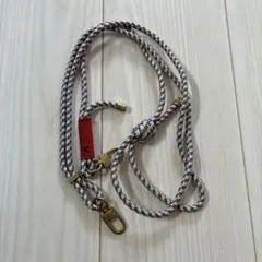 topologie ストラップ ホワイト・グレー・ブラウン