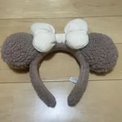 ミッキー型フリースカチューシャ