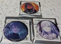 プロジェクトセカイ 宵崎奏 グリッター缶バッジ 3点セット