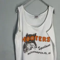 90s 00s HOOTERS タンクトップ tシャツ 90s シングルステッチ