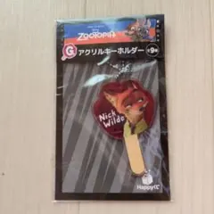 未開封　ズートピア アクリルキーホルダー ニック・ワイルドのサムネイル