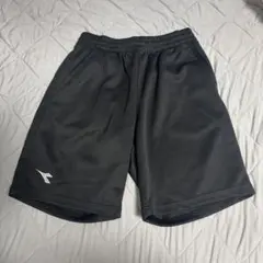 DIADORA ジュニア ズボン ハーフパンツ 黒 160のサムネイル