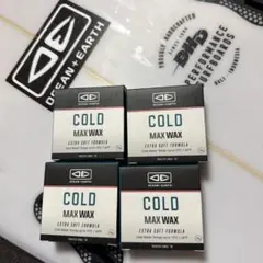 OCEAN + EARTH COLD MAX WAX 4個セット