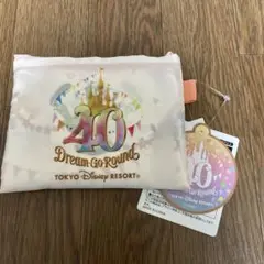 東京ディズニーランド　40周年エコバッグ　ディズニーシー