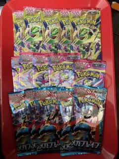 ポケカ　ストームエメラルダ　メガシンフォニア　メガブレイブ　バラ　15パック