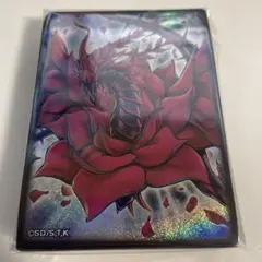 遊戯王スリーブ　ブラックローズドラゴン スリーブ『ブラックローズドラゴン』50枚入り【-】{-}《スリーブ》