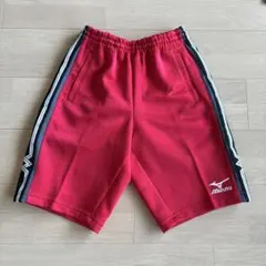 Mizuno サイドストライプ レッドショートパンツのサムネイル