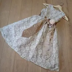 キャサリンコテージ　ワンピース　サイズ140 フラワーレース　ドレス