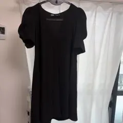 ZARA黒ワンピースS