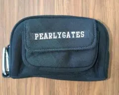 美品　Pearly Gates ラウンドポーチ ネイビーのサムネイル