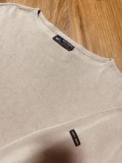 無地　T6 ソリッド　セントジェームス　ベージュ　ウェッソン　長袖【フランス製】